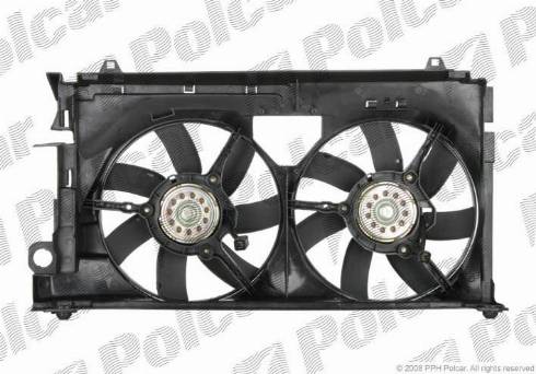 Polcar 232623W5 - Fan, radiator autospares.lv