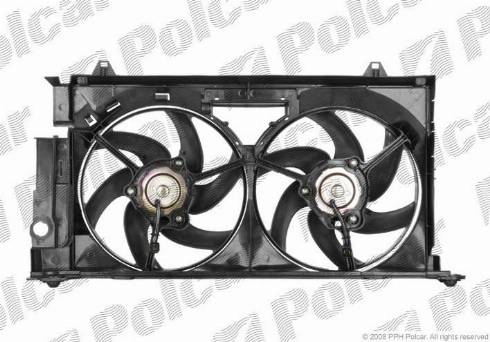 Polcar 232623W6 - Fan, radiator autospares.lv