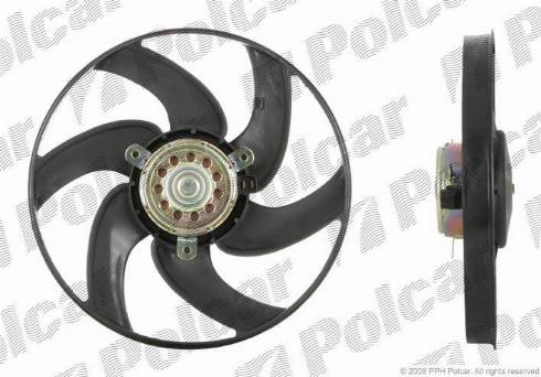 Polcar 232723U1 - Fan, radiator autospares.lv