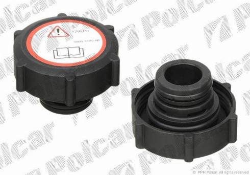 Polcar A8005 - Sealing Cap, coolant tank autospares.lv