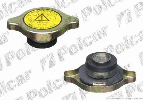 Polcar A2505 - Sealing Cap, radiator autospares.lv