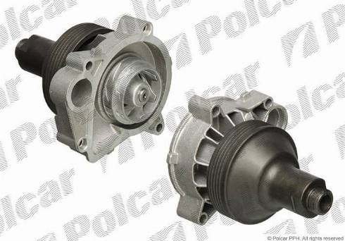 Polcar BPA5419 - Water Pump autospares.lv