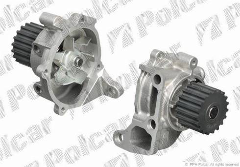 Polcar BPA10091 - Water Pump autospares.lv