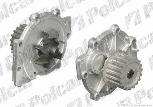 Polcar BPA10040 - Water Pump autospares.lv