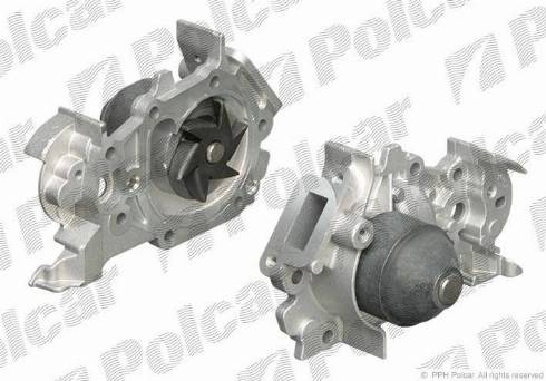 Polcar BPA10010 - Water Pump autospares.lv