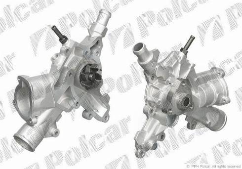 Polcar BPA10030 - Water Pump autospares.lv