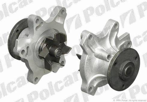 Polcar BPA8508 - Bush of Control / Trailing Arm autospares.lv