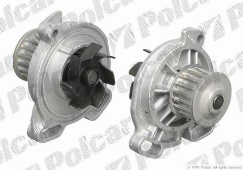 Polcar BPA8701 - Water Pump autospares.lv