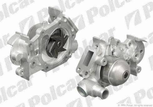 Polcar BPA7717 - Water Pump autospares.lv