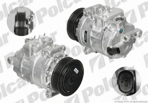 Polcar DCP32045 - Compressor, air conditioning autospares.lv