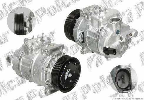 Polcar DCP32003 - Compressor, air conditioning autospares.lv