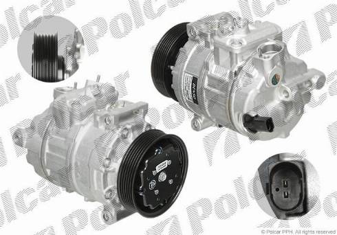Polcar DCP32002 - Compressor, air conditioning autospares.lv