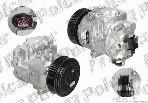 Polcar DCP32020 - Compressor, air conditioning autospares.lv