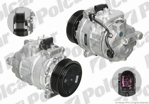 Polcar DCP32022 - Compressor, air conditioning autospares.lv