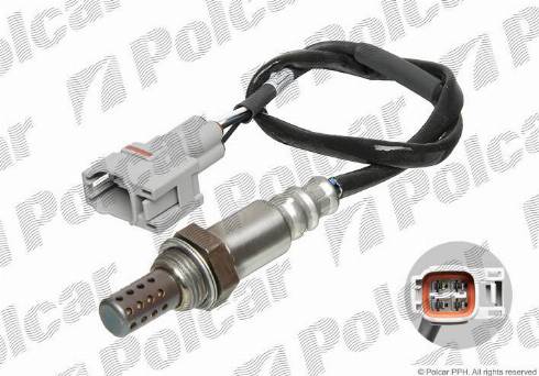 Polcar DOX-0351 - Lambda Sensor autospares.lv