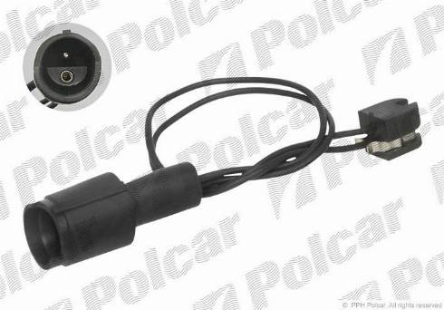 Polcar LZ0109 - Warning Contact, brake pad wear autospares.lv