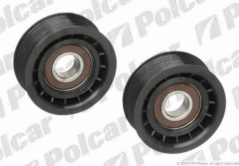 Polcar RC80-40 - Pulley, v-ribbed belt autospares.lv