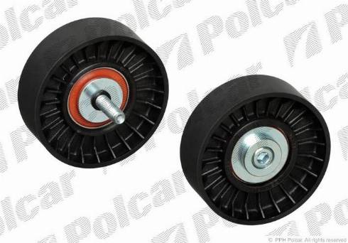 Polcar RC37-73 - Pulley, v-ribbed belt autospares.lv