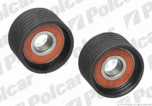 Polcar RC25-99 - Deflection / Guide Pulley, timing belt autospares.lv