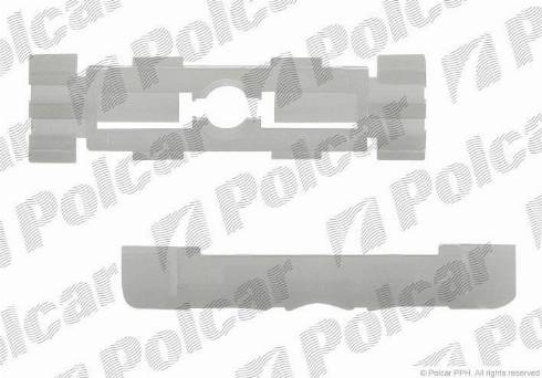 Polcar RX20516 - Clip, trim / protective strip autospares.lv