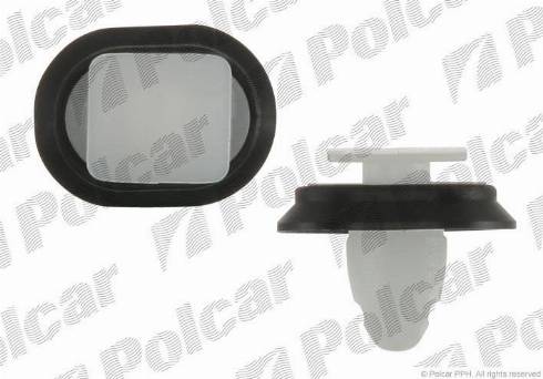 Polcar RXC10093 - Clip, trim / protective strip autospares.lv