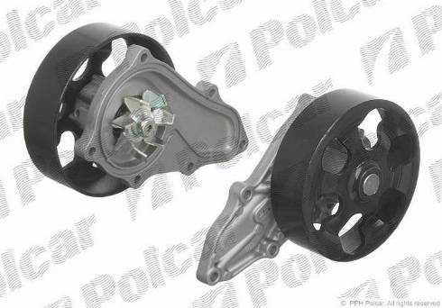 Polcar S10-045 - Water Pump autospares.lv