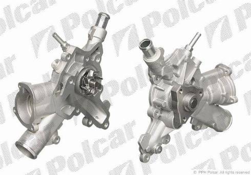 Polcar S10-062 - Water Pump autospares.lv