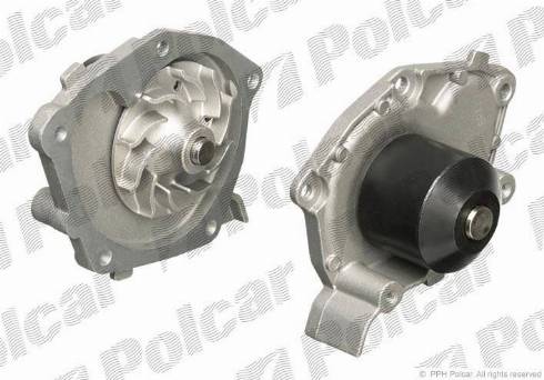 Polcar S10-011 - Water Pump autospares.lv