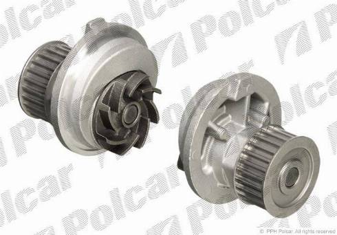 Polcar S10-035 - Water Pump autospares.lv