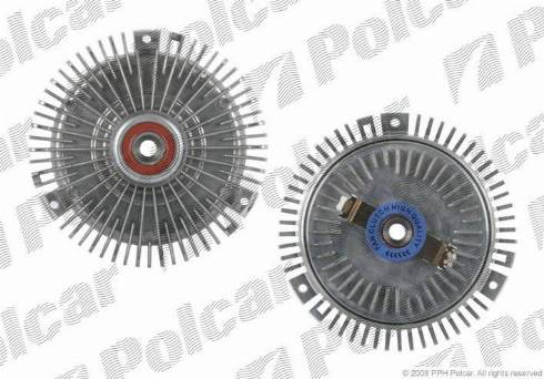 Polcar SV-5023S - Clutch, radiator fan autospares.lv