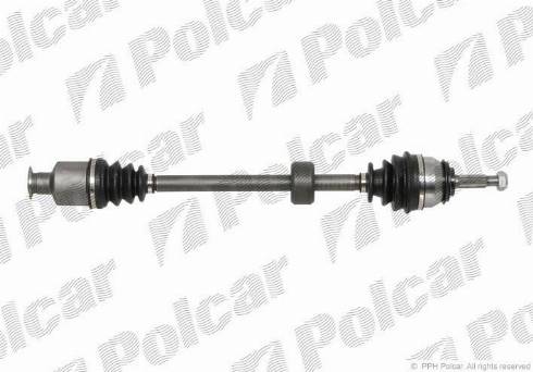 Polcar T99106 - Drive Shaft autospares.lv