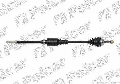 Polcar T39084 - Drive Shaft autospares.lv