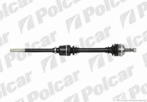 Polcar T29092A - Drive Shaft autospares.lv