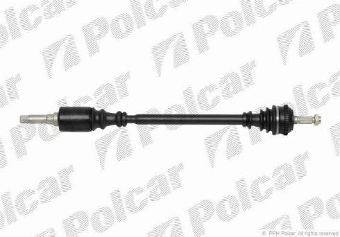 Polcar T29076A - Drive Shaft autospares.lv