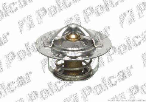 Polcar U50000R - Coolant thermostat / housing autospares.lv