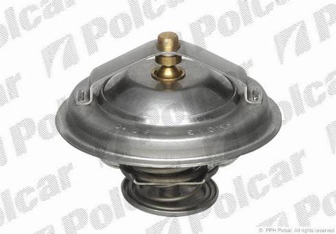 Polcar U6M013I - Coolant thermostat / housing autospares.lv