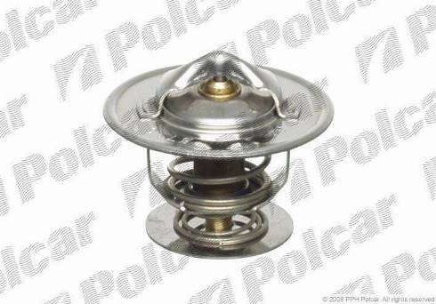 Polcar U24015P - Coolant thermostat / housing autospares.lv