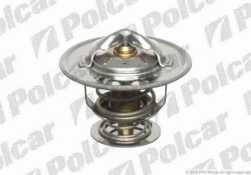 Polcar U24123R - Coolant thermostat / housing autospares.lv