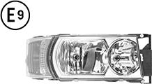 Poliplast 210.15104D - Headlight autospares.lv