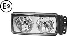 Poliplast 210.12102D - Headlight autospares.lv