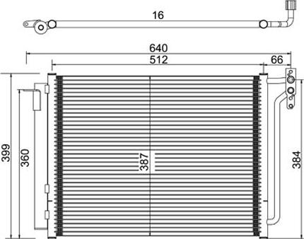 PowerMax 7110161 - Condenser, air conditioning autospares.lv