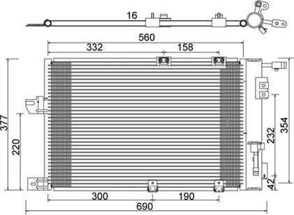 PowerMax 7110204 - Condenser, air conditioning autospares.lv