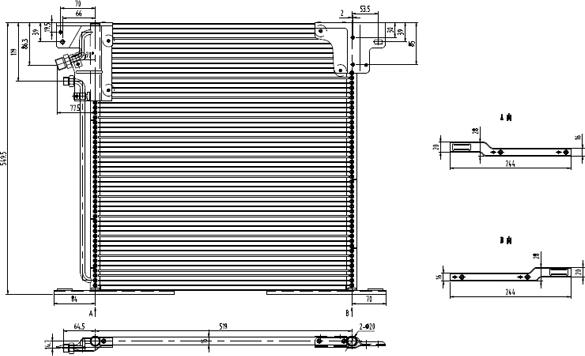 PowerMax 7110275 - Condenser, air conditioning autospares.lv