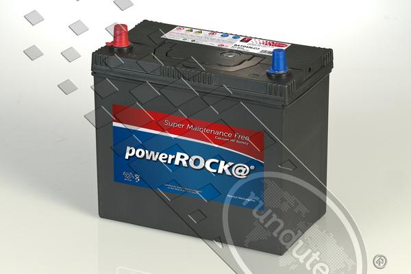 PowerROCK BAT045LCJ - Starter Battery autospares.lv