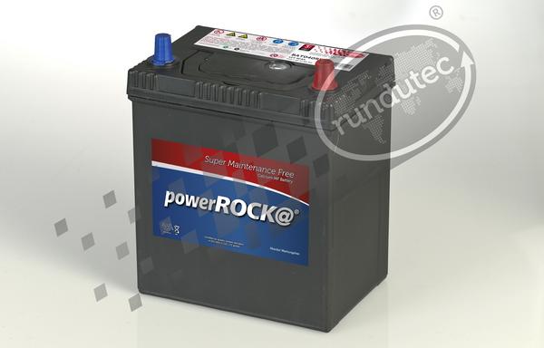 PowerROCK BAT040RDJ - Starter Battery autospares.lv