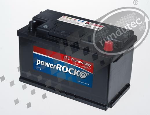 PowerROCK EFB080RHN - Starter Battery autospares.lv