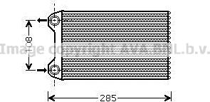 Prasco AIA6254 - Heat Exchanger, interior heating autospares.lv