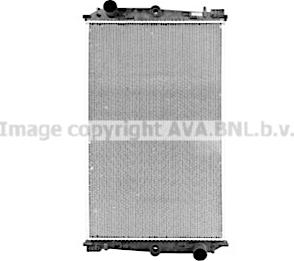 Prasco DF2052N - Radiator, engine cooling autospares.lv