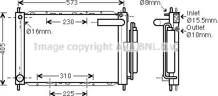 Prasco DNM370 - Cooler Module autospares.lv