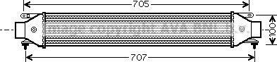 Prasco FT4392 - Intercooler, charger autospares.lv